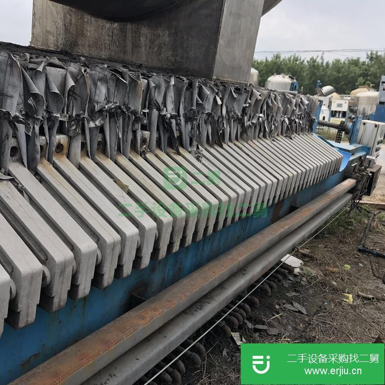 山東出售二手廂式壓濾機(jī)