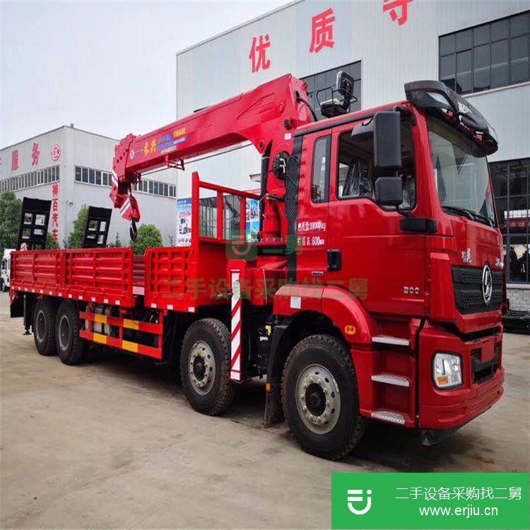 湖北出售二手東風隨車吊九成新