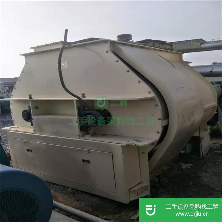 山東出售二手雙柱槳葉混合機
