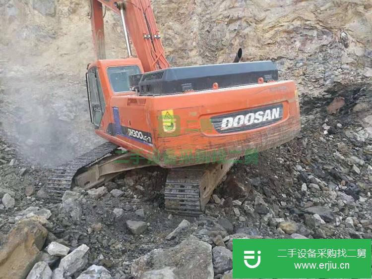 江蘇出售二手大宇DH300-7挖掘機