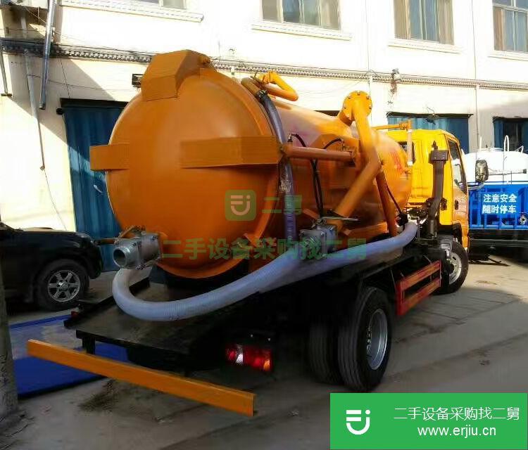 山東出售二手20噸工地吸污車