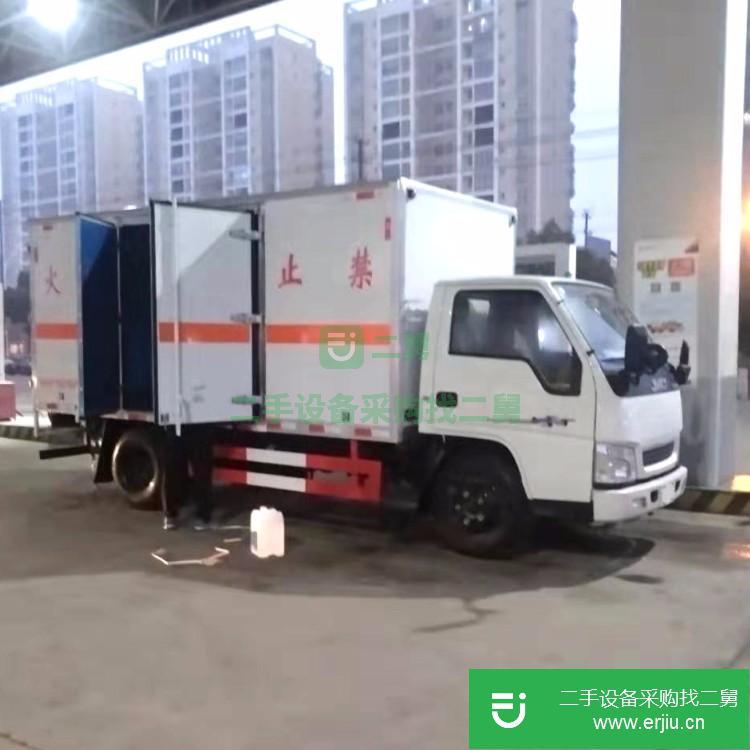 湖北出售二手危險品廂式運輸車