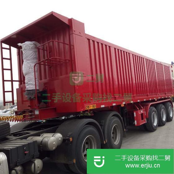山東出售二手易達低平板側翻自卸車