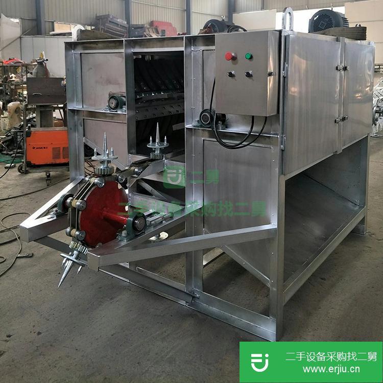 山東濰坊出售二手豬頭打毛機