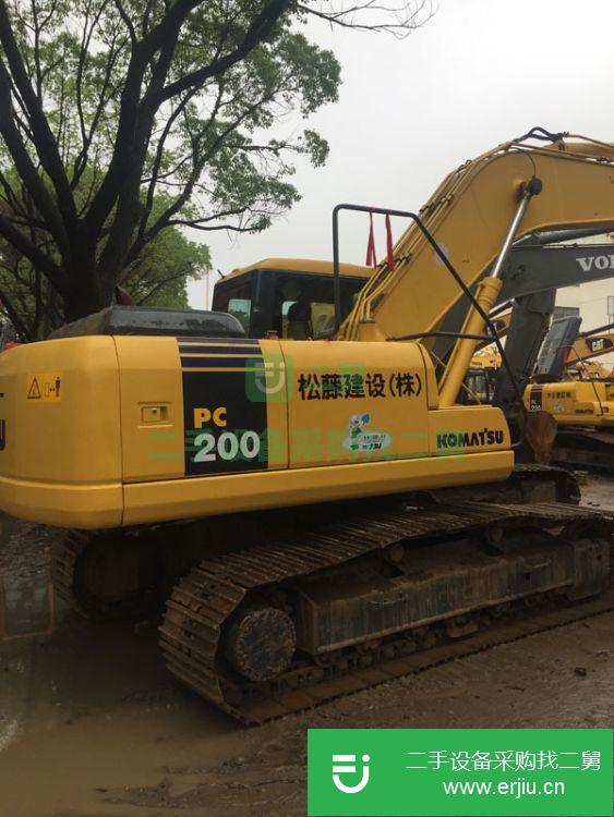 上海出售二手小松PC200-7挖掘機