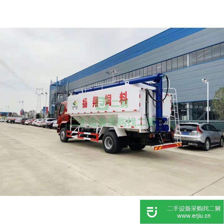 湖北出售二手散裝飼料車