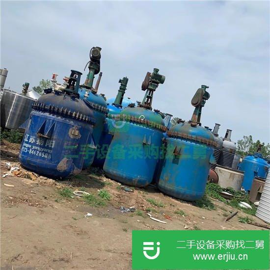山東出售二手反應釜九成新