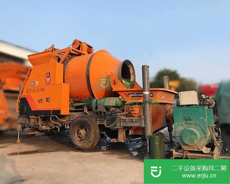 湖南出售二手小型混凝土攪拌泵車