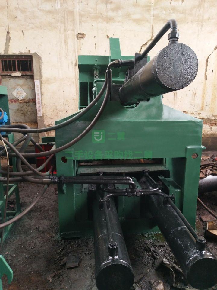 河南出售華宏200噸金屬打包機壓塊機，料箱1.2米X1.6米包塊40方塊