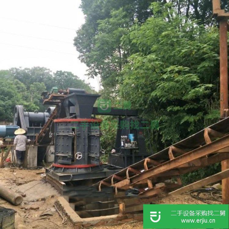 河南出售二手立軸河卵石制砂機(jī)