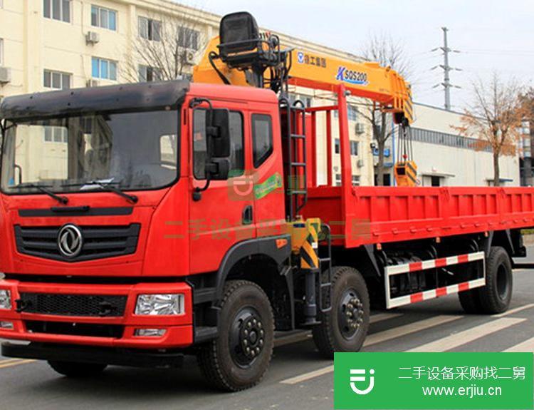 湖北出售二手10噸隨車吊九成新