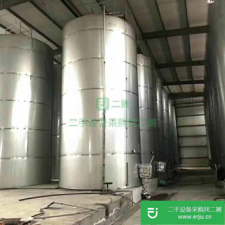 山東出售二手不銹鋼儲罐