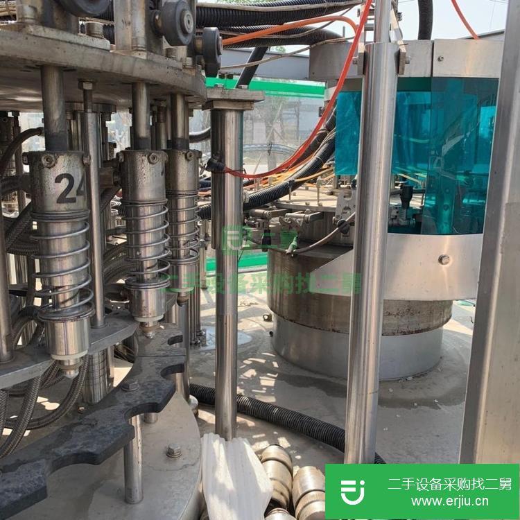 山東出售二手三合一飲料灌裝機