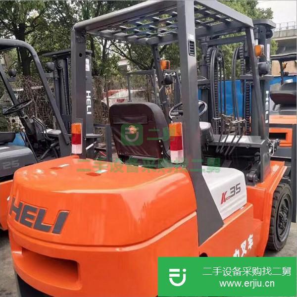 河北出售二手合力四輪平衡重式電瓶叉車