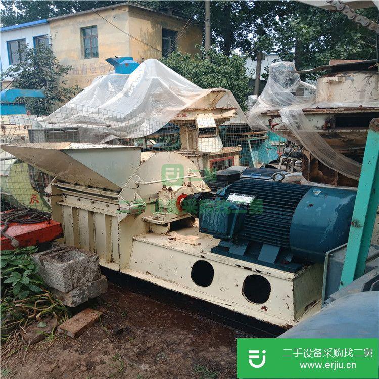 山東出售二手木材木頭木板削片機