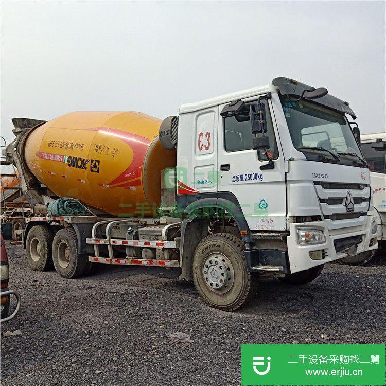 山東出售二手豪沃混凝土攪拌車