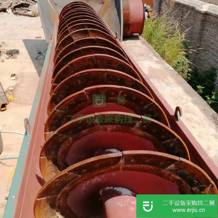 貴州出售二手單螺旋洗砂機(jī)