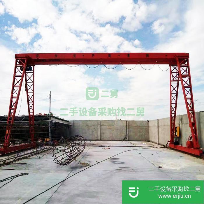 山東出售二手雙主梁龍門吊