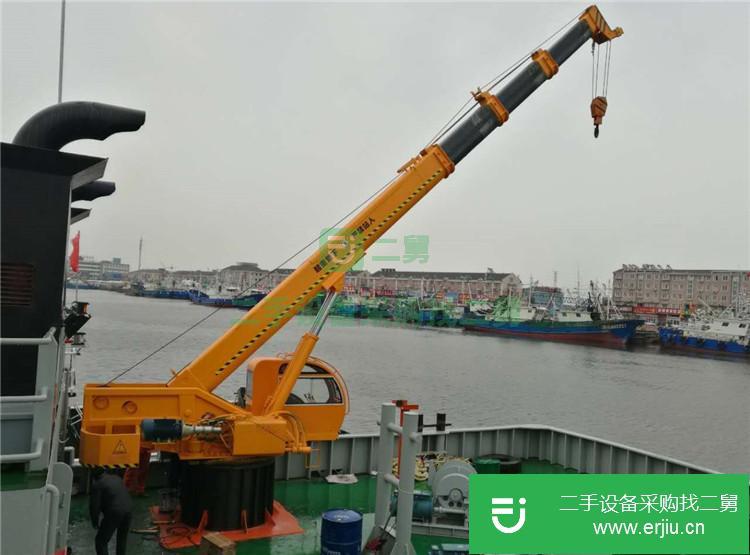 山東出售二手港口碼頭專用船吊
