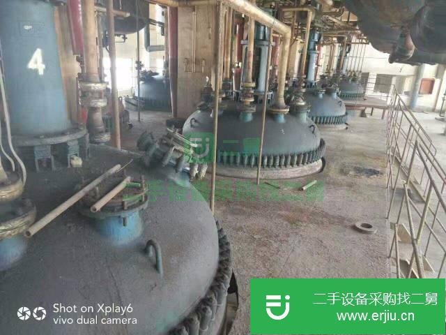 山東出售二手搪瓷反應釜