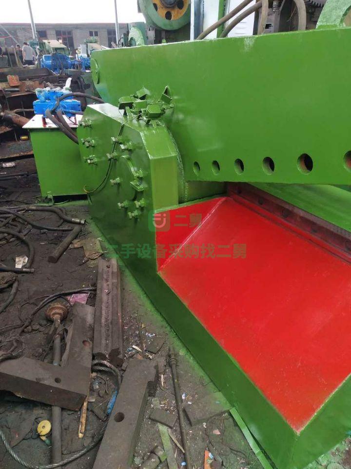 河南出售二手的九成新的江陰華宏打包機壓塊機剪切機