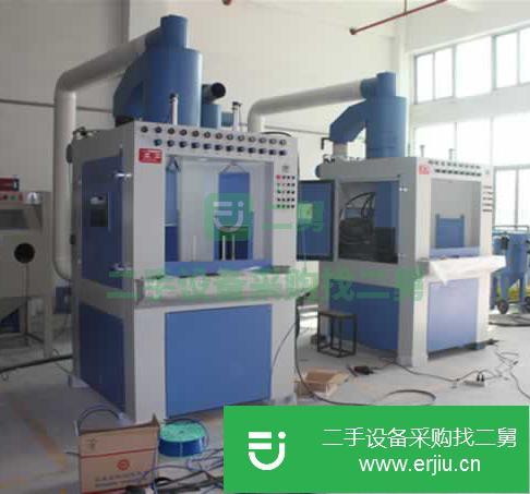 浙江出售二手八工位間歇式自動噴砂機