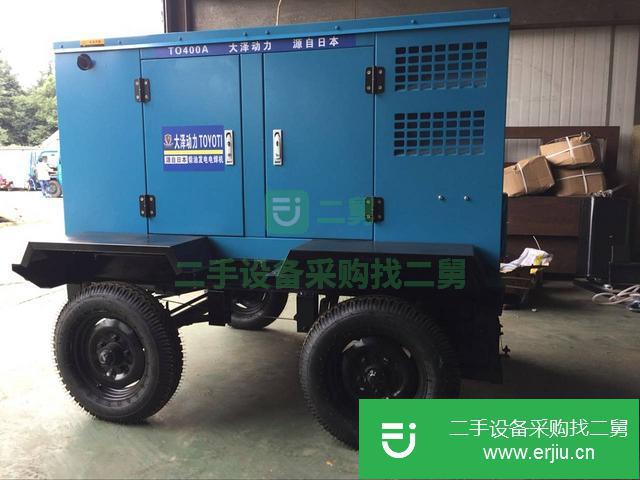 河北出售二手拖拉式柴油發電電焊機