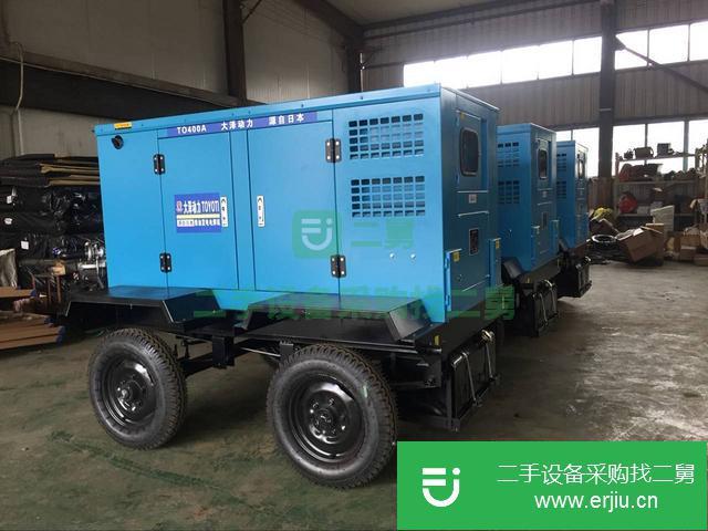 河北出售二手拖拉式柴油發電電焊機