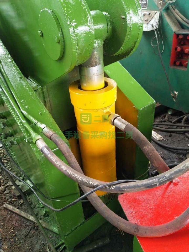 河南出售二手的九成新的江陰華宏打包機壓塊機剪切機