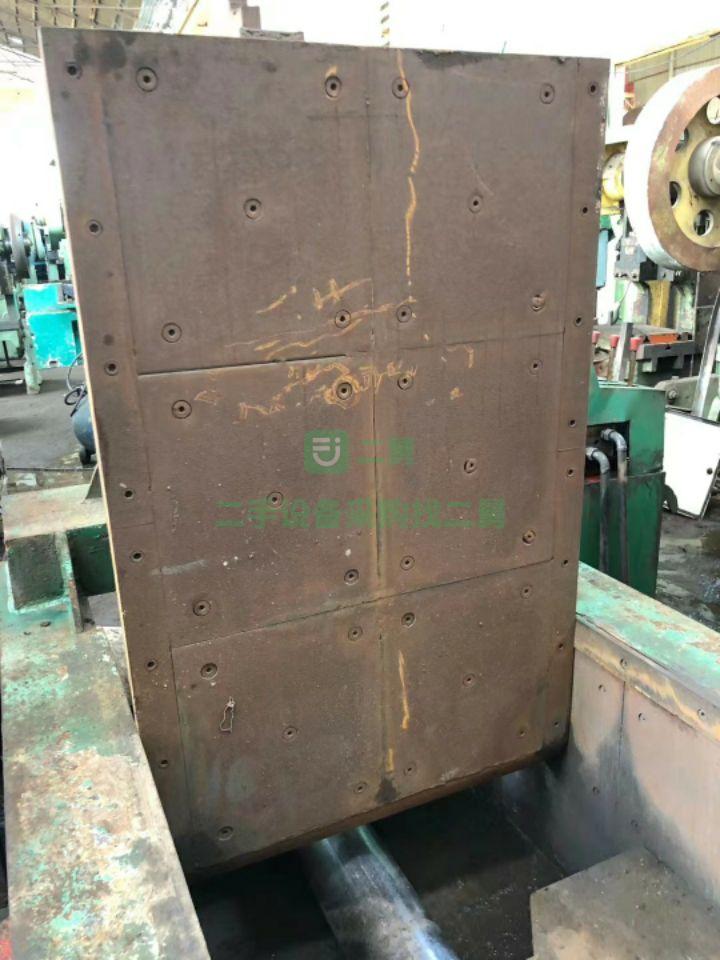 河南出售二手的華宏125噸金屬打包機壓塊機