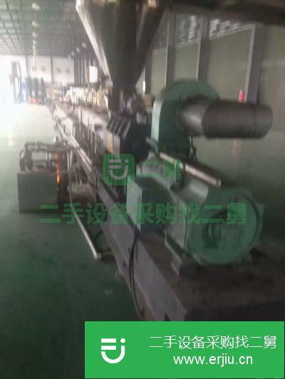 河北出售二手50平行雙螺桿擠出造粒機