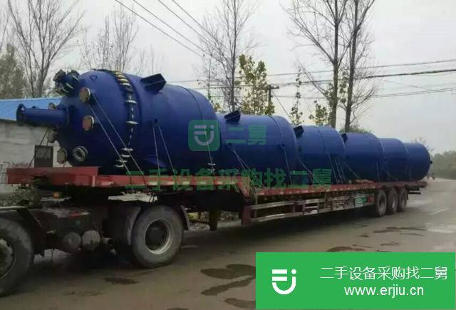 山西出售二手搪瓷反應釜九成新
