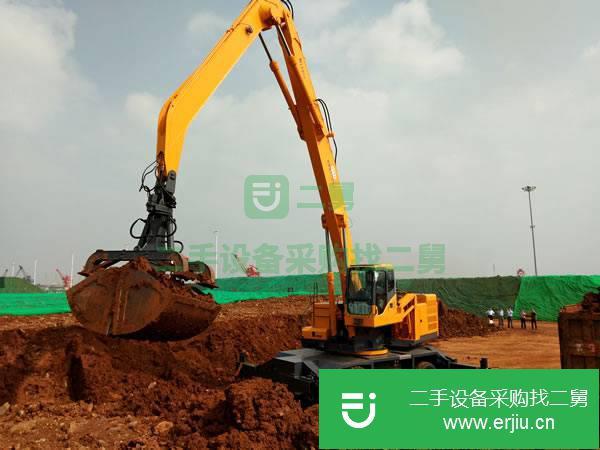 江蘇出售二手散料裝卸抓料機