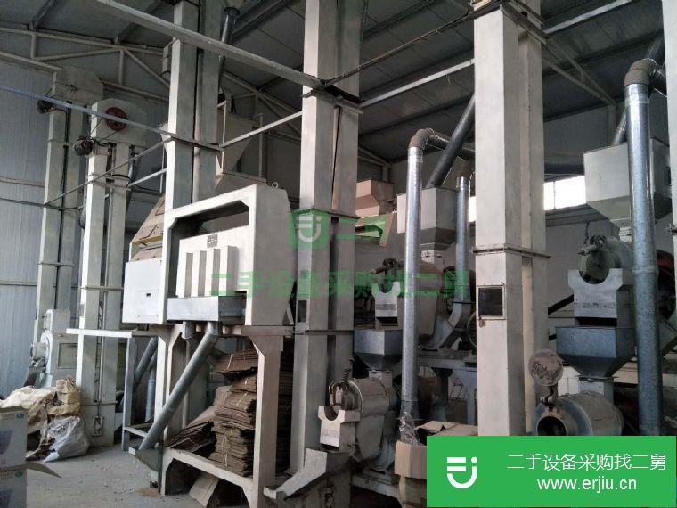 廣東出售二手80噸成套水稻加工設備