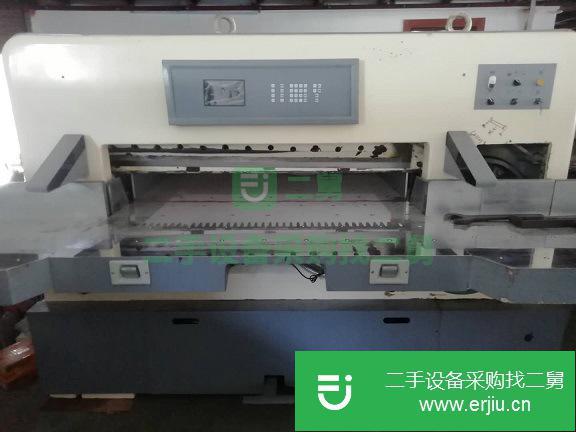 廣東出售二手QZYK1300電腦切紙機