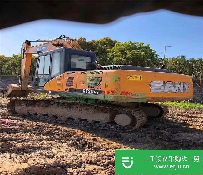 廣西出售二手SY215-9挖掘機