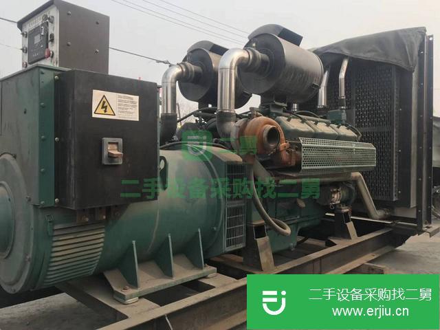 河北出售二手800kw發電機八成新