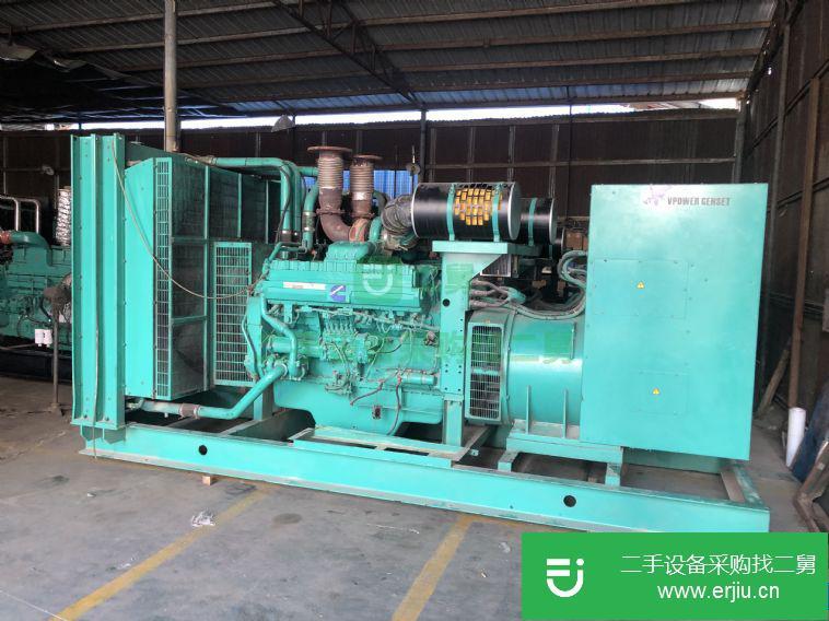 廣東省出售二手800KW康明斯發(fā)電機