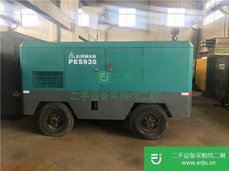 上海出售二手埃爾曼PES920移動式空壓機