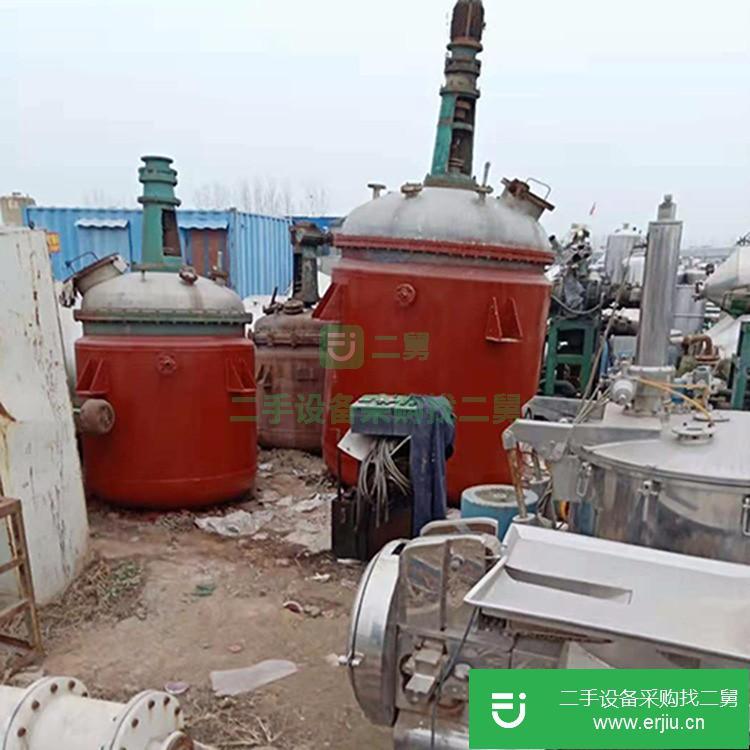 山東出售二手不銹鋼電加熱反應釜