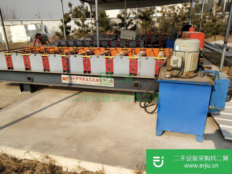 山東出售二手90彩鋼壓瓦機