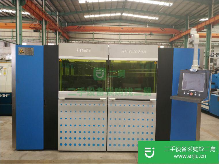 廣西出售二手宏山3000瓦激光切割機(jī)