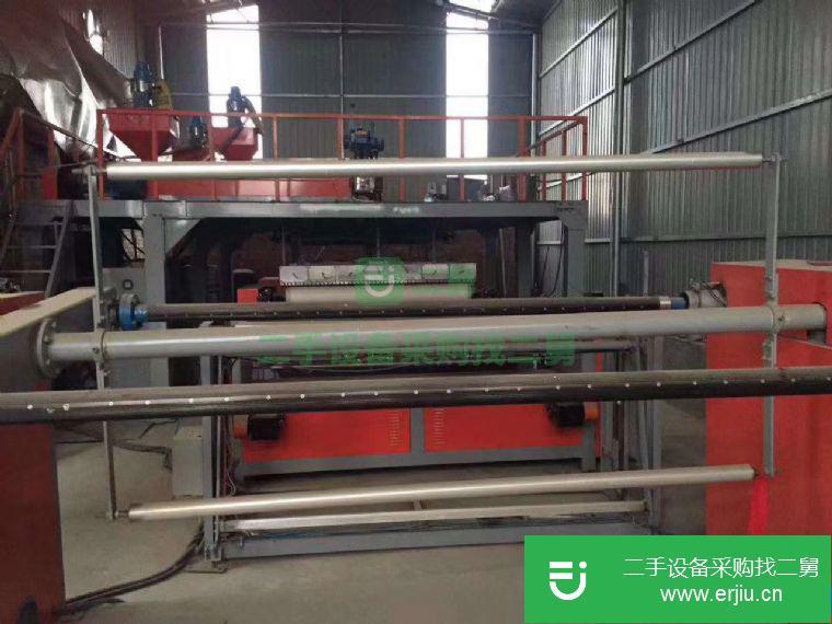 浙江出售二手2米7層復合氣泡膜機