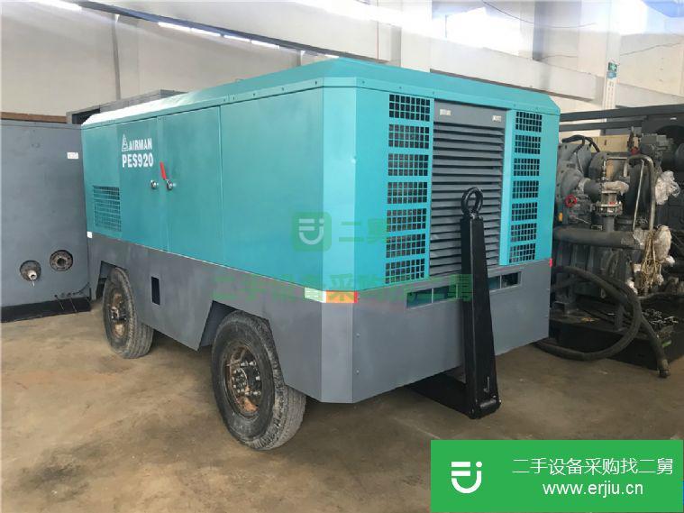 上海出售二手埃爾曼PES920移動式空壓機