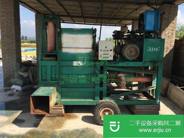 河北出售二手秸稈壓塊機