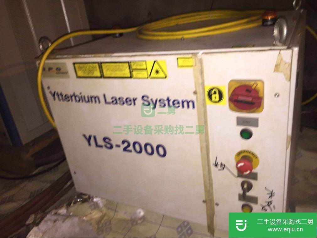 江蘇出售二手IPG2000瓦激光切割機