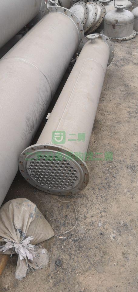 山東濟南出售二手不銹鋼列管冷凝器