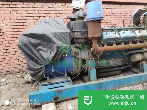 黑龍江出售二手上柴350kw發電機九成新