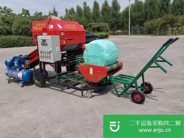 山東出售二手玉米秸稈打包機