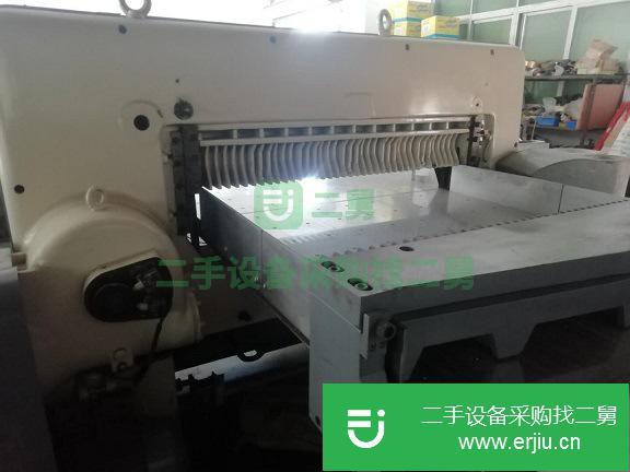 廣東出售二手QZYK1300電腦切紙機